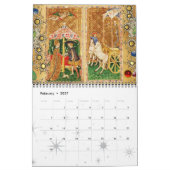 ANTIQUE RENAISSANCE TAROTS FLORAL PARCHMENT 2016 KALENDER (Feb 2027)