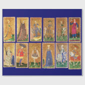 ANTIQUE RENAISSANCE TAROTS GESCHENKPAPIER (Flach)