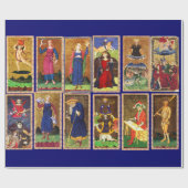 ANTIQUE RENAISSANCE TAROTS GESCHENKPAPIER (Flach)