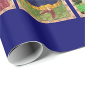 ANTIQUE RENAISSANCE TAROTS GESCHENKPAPIER (Rolleneckpunkt)