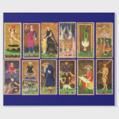 ANTIQUE RENAISSANCE TAROTS GESCHENKPAPIER (Flach)