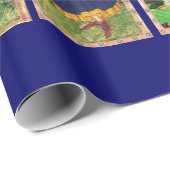 ANTIQUE RENAISSANCE TAROTS GESCHENKPAPIER (Rolleneckpunkt)