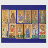 ANTIQUE RENAISSANCE TAROTS GESCHENKPAPIER (Flach)