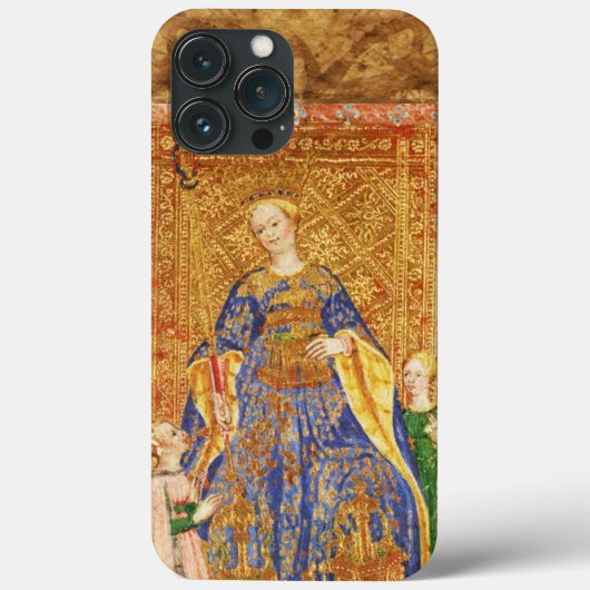 ANTIQUE RENAISSANCE TAROTS / KÖNIGIN VON WÄNDEN Case-Mate iPhone HÜLLE (Rückseite)