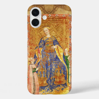 ANTIQUE RENAISSANCE TAROTS / KÖNIGIN VON WÄNDEN iPhone 16 PLUS HÜLLE