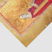 ANTIQUE RENAISSANCE TAROTS,KÖNIGKEIT DER KUPPENPAR SEIDENPAPIER (Ausschnitt)