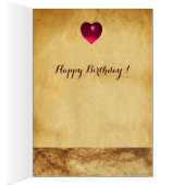 ANTIQUE RENAISSANCE TAROTS KÜCHENQUEEN Geburtstag (Innen (Rechts))