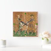 ANTIQUE RENAISSANCE TAROTS/LADY OF COINS AND WANDY QUADRATISCHE WANDUHR (Zuhause)