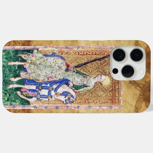 ANTIQUE RENAISSANCE TAROTS / LADY OF SCHWERTER Case-Mate iPhone HÜLLE (Rückseite (Horizontal))