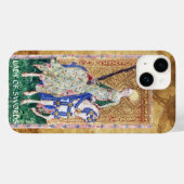 ANTIQUE RENAISSANCE TAROTS / LADY OF SCHWERTER Case-Mate iPhone HÜLLE (Rückseite (Horizontal))