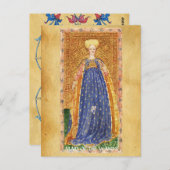 ANTIQUE RENAISSANCE TAROTS / MAID DER WÄNDE POSTKARTE (Vorne/Hinten)