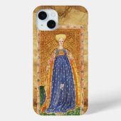 ANTIQUE RENAISSANCE TAROTS / MAID OF WANDS Case-Mate iPhone HÜLLE (Rückseite)