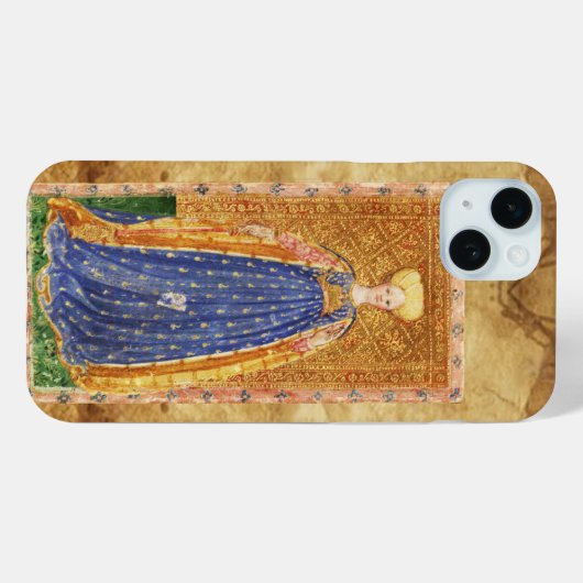 ANTIQUE RENAISSANCE TAROTS / MAID OF WANDS Case-Mate iPhone HÜLLE (Rückseite (Horizontal))