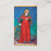 ANTIQUE RENAISSANCE TAROTS/-RÄDER VON FORTUNE VISITENKARTE (Rückseite)