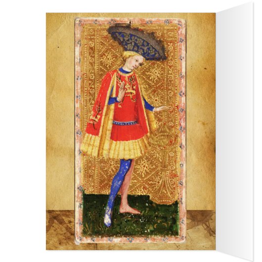 ANTIQUE RENAISSANCE TAROTS / SEITE DER KÜHLEN (Innen (Links))