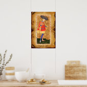 ANTIQUE RENAISSANCE TAROTS / SEITE DER KÜHLEN POSTER (Küche)
