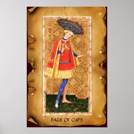 ANTIQUE RENAISSANCE TAROTS / SEITE DER KÜHLEN POSTER (Vorne)