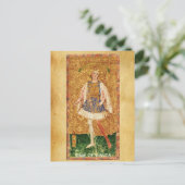 ANTIQUE RENAISSANCE TAROTS / SEITE DER WANDS POSTKARTE (Stehend Vorderseite)