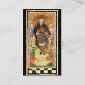 ANTIQUE RENAISSANCE TAROTS/ SONNE UND EMPERRE VISITENKARTE (Rückseite)