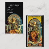 ANTIQUE RENAISSANCE TAROTS / TEMPERANZ VISITENKARTE (Vorne/Hinten)