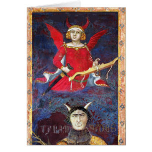 ANTIQUE RENAISSANCE TAROTS THE DEVIL Pride Detail