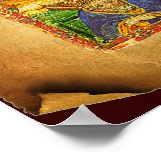 ANTIQUE RENAISSANCE TAROTS V / POPE POSTER (Ecke)