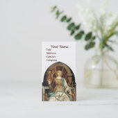 ANTIQUE RENAISSANCE ZIELT DAS POPE Gold Visitenkarte (Stehend Vorderseite)