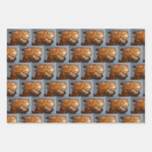 Antique Rockig Geschenkpapier Set (Vorderseite 3)