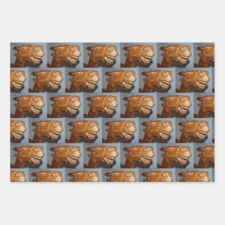 Antique Rockig Geschenkpapier Set