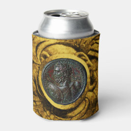 ANTIQUE ROMAN BRONZE MEDALLION Gold Griffins Dosenkühler