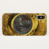 ANTIQUE ROMAN BRONZE MEDALLION MIT GOLD GRIFFINS Case-Mate iPhone HÜLLE (Rückseite (Horizontal))