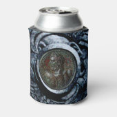 ANTIQUE ROMAN BRONZE MEDALLION ,Silver Griffins Dosenkühler (Kanne Rückseite)