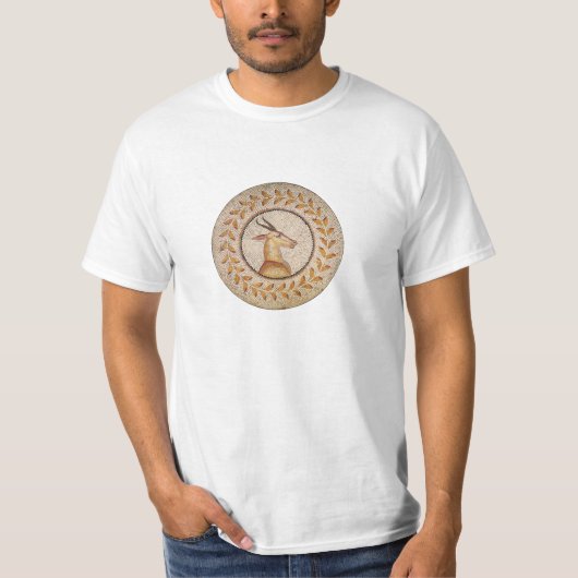 ANTIQUE ROMAN MOSAICA / GAZZELLE T-Shirt (Vorderseite)