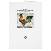 ANTIQUE ROMAN MOSAICA / ROOSTER (Hinten)