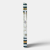 ANTIQUE ROMAN MOSAICA / ROOSTER MONOGRAM Case-Mate iPhone HÜLLE (Rückseite / Links)