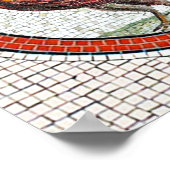 ANTIQUE ROMAN MOSAICA / ROOSTER POSTER (Ecke)