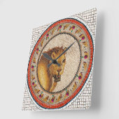 ANTIQUE ROMAN MOSAICS / LIBE QUADRATISCHE WANDUHR (Winkel)