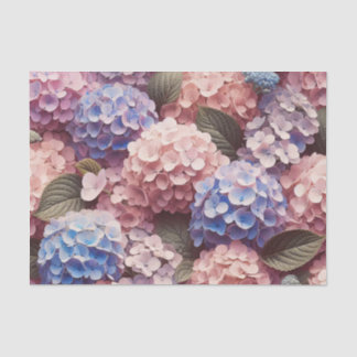 Antique rosa Lila Hydrangea Dekoupage Tissue Seidenpapier