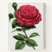 Antique Rose Lithograph, François-Frédéric Grobon Notizblock (Rückseite)