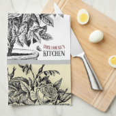 Antique Rosebush - Ihre Textauswahl Geschirrtuch (Viertel Falte)