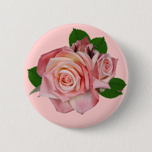 Antique Roses Button