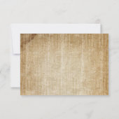 Antique Rustic Mason Jar Daisies Wildblumen UAWG RSVP Karte (Rückseite)