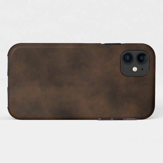 Antique Rustic Metal-Look iPhone Case (Rückseite (Horizontal))