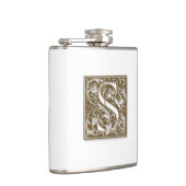 Antique S Monogram Flachmann (Rechts)