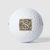 Antique S Monogram Golfball (Vorderseite)