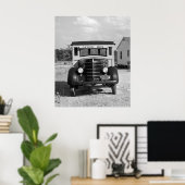 Antique School Bus, Greensboro, Georgia, 1941 Poster (Heimbüro)