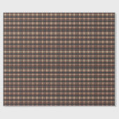Antique Scottish Tartan Geschenkpapier (Flach)