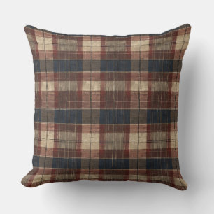 Antique Scottish Tartan Kissen