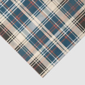 Antique Scottish Tartan Seidenpapier (Ausschnitt)