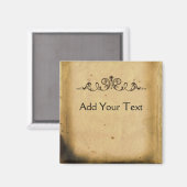 Antique Scroll Magnet (Vorderseite/Rückseite)